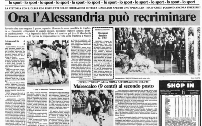 Focus: Alessandria-Olbia 4-2, campionato 1984-’85